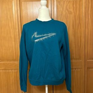 Blue Nike crewneck